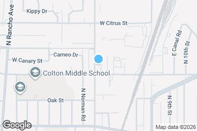 Map image of the property - 1320 N Pennsylvania Ave