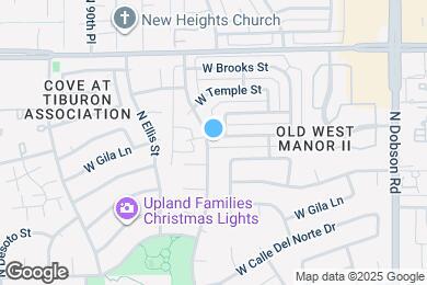 Map image of the property - 2413 W Estrella Dr