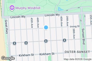 Map image of the property - 1314 43rd Ave