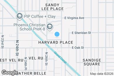 Map image of the property - 2642 E Harvard St