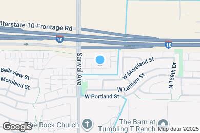 Map image of the property - 16240 W La Ventilla Way