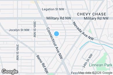 Map image of the property - 5227 Connecticut Ave NW