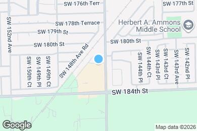 Map image of the property - 14732 SW 181st Ter