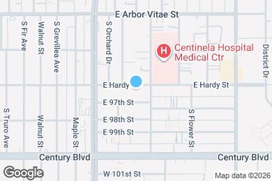 Map image of the property - 418 E Hardy St