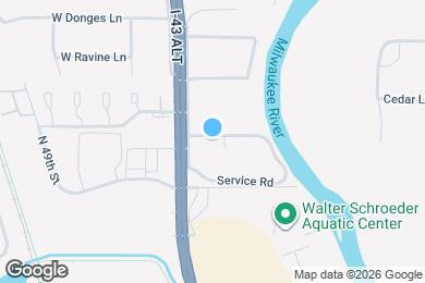 Map image of the property - 4117 W Rivers Edge Cir