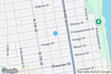 Map image of the property - 509 Pottawatomie St