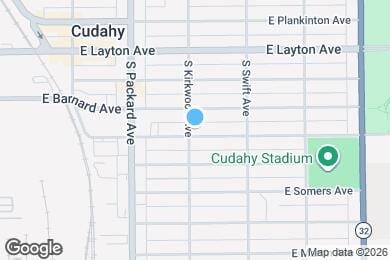 Map image of the property - 3706 E Munkwitz Ave