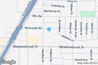 Map image of the property - Flats on Handley: All Bills Paid! Pool, BB...