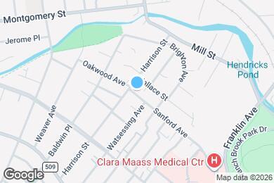 Map image of the property - 110 Sanford Ave