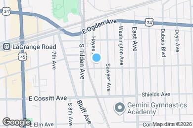 Map image of the property - 143 Hayes Ave