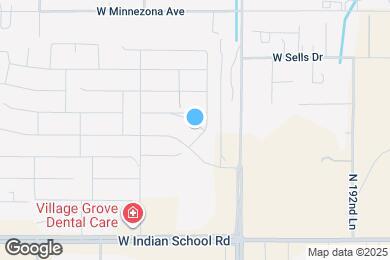 Map image of the property - 19615 W Montecito Ave