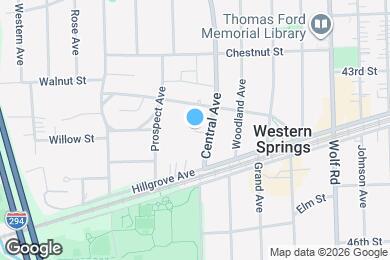 Map image of the property - 4380 Central Ave