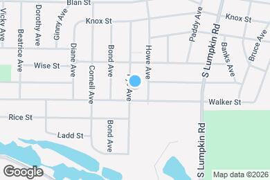 Map image of the property - 2438 Pye Ave