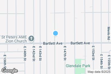 Map image of the property - 3721 E 146th St