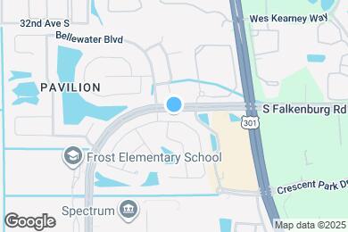 Map image of the property - 9308 Hidden Water Cir