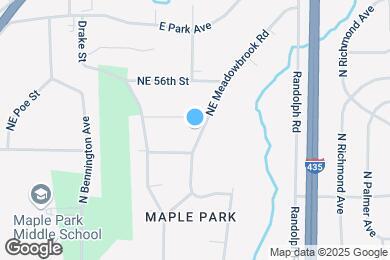 Map image of the property - 5410 NE Meadowbrook Rd