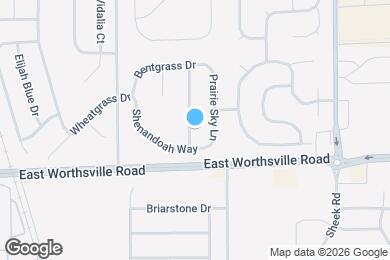 Map image of the property - 2029 Morning Light Ln