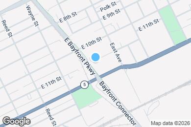 Map image of the property - 911 E 11th St