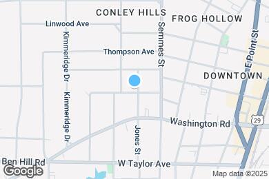 Map image of the property - 1849 Westwood Ave