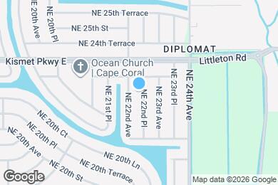 Map image of the property - 2220 NE 22nd Pl