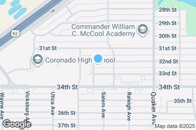 Map image of the property - 4613 32nd St