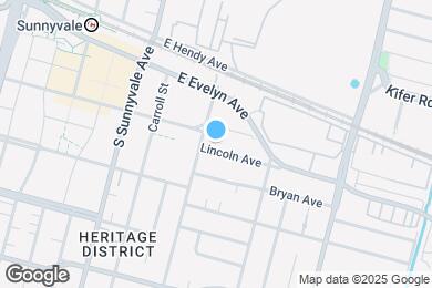 Map image of the property - 425 Lincoln Ave