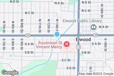 Map image of the property - 1301 Main St