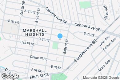 Map image of the property - 5340 C St SE