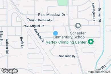 Map image of the property - 3472 San Sonita Dr