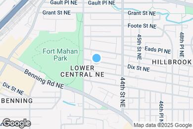 Map image of the property - 4215 Dix St NE