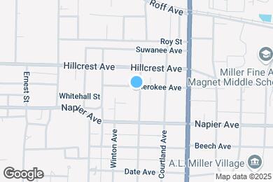 Map image of the property - 2702 Cherokee Ave