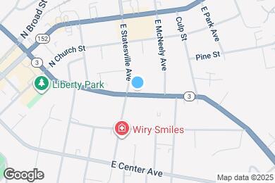 Map image of the property - 616 E Iredell Ave