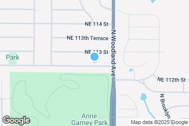 Map image of the property - 1606 NE 112th Terr