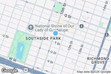 Map image of the property - 1915 10th St