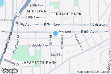 Map image of the property - 718 Beard St