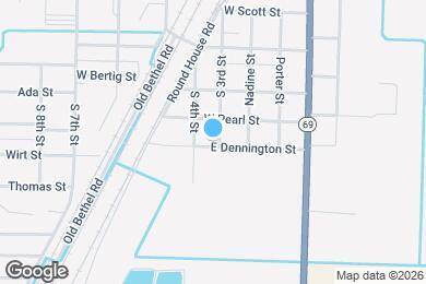 Map image of the property - 1306 S 3rd St