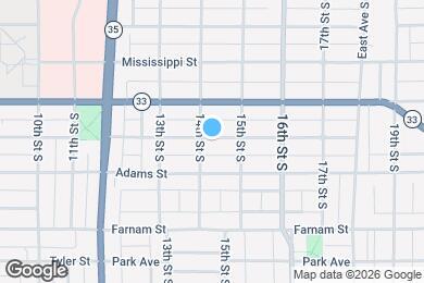 Map image of the property - 1426 Johnson St
