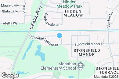 Map image of the property - 12618 Roxdale Ridge Dr