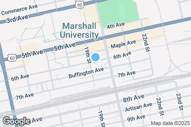 Map image of the property - 1913 6th Ave