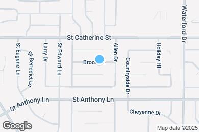 Map image of the property - 2410 Brook Dr
