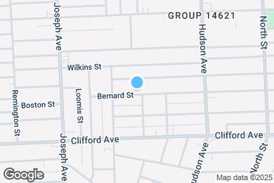 Map image of the property - 104 Bernard St
