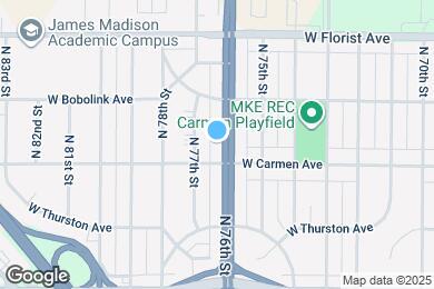 Map image of the property - 5825 N 76th St