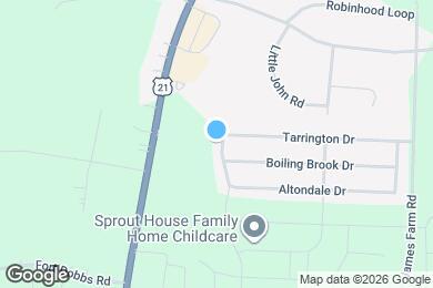 Map image of the property - 135 Coddington Ln