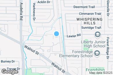 Map image of the property - 9839 Walnut St