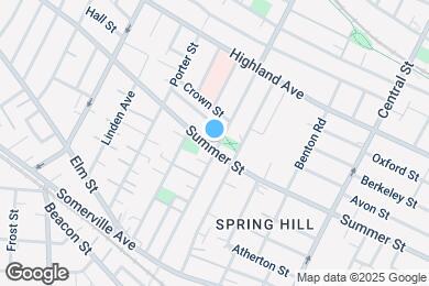 Map image of the property - 205 Summer St