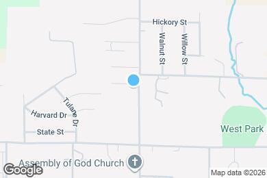 Map image of the property - 1019 N Texas St