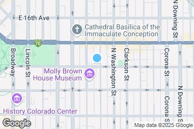 Map image of the property - 541 E 14th Ave