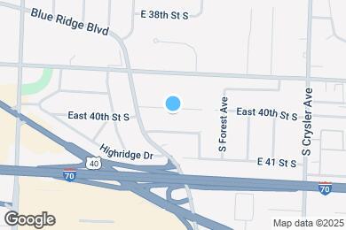 Map image of the property - 11519 East 40th St S