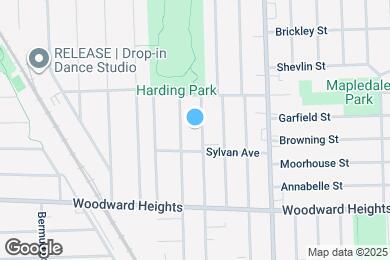 Map image of the property - 2945 Burdette St