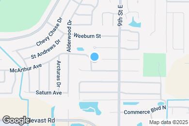 Map image of the property - 821 McArthur Ave